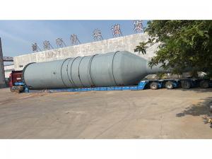 水冼塔进出料换热器120吨